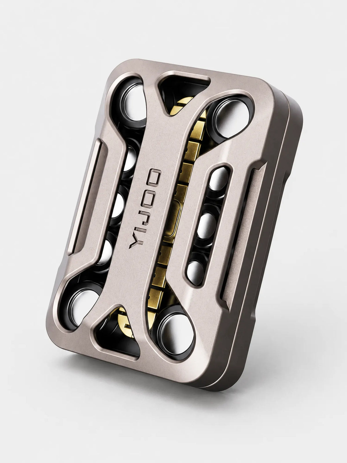 Open-Frame Metal Magnet Slider Fidget Toy