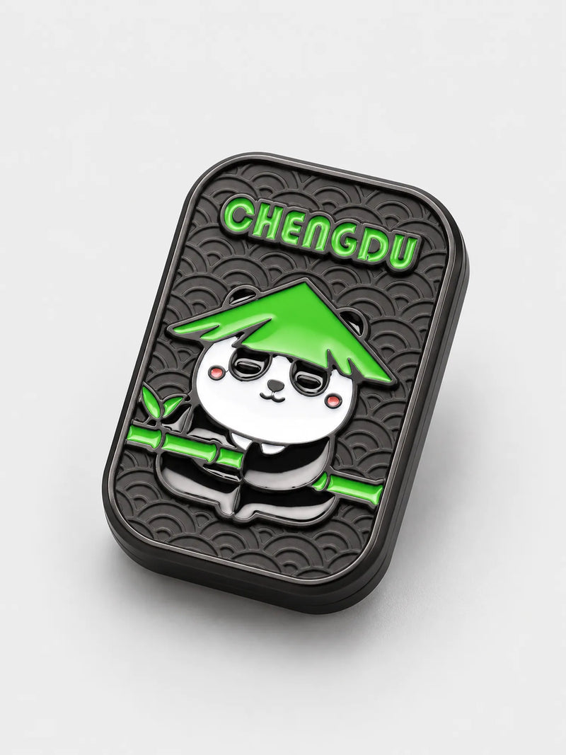 Panda Magnetic Mechanical Fidget Slider