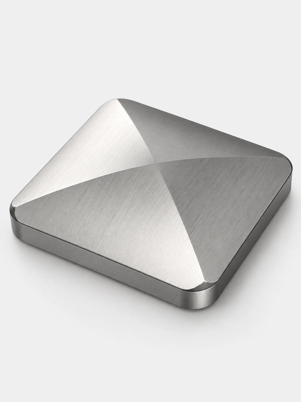 Geometric Metal Flip Worry Stone Fidget Toy