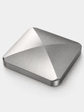 Geometric Metal Flip Worry Stone Fidget Toy