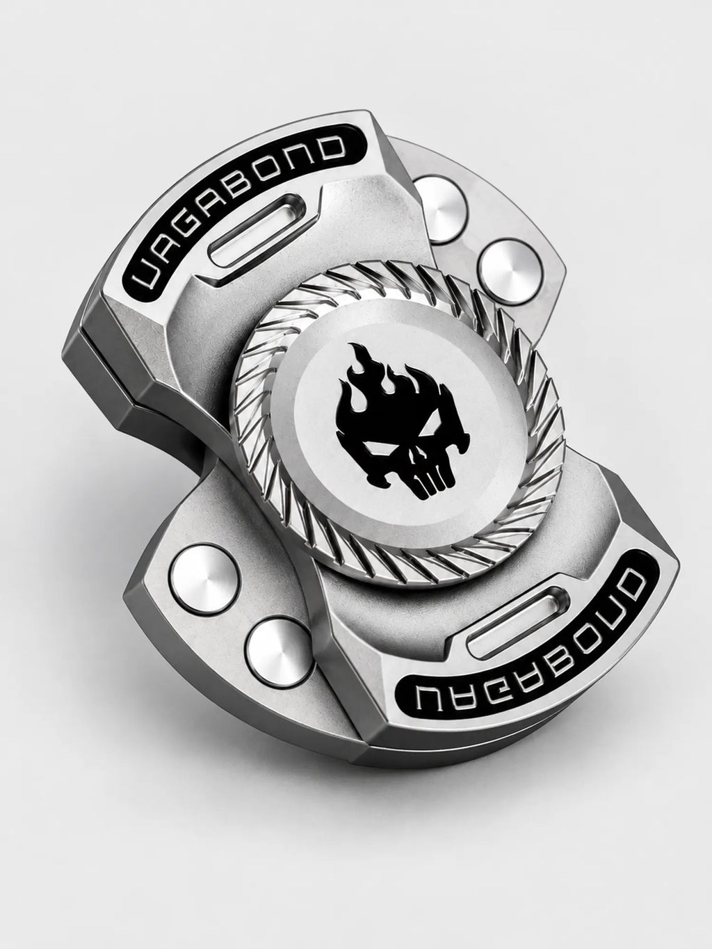Ghost Skull 3-in-1 Metal Spinner Fidget Toy