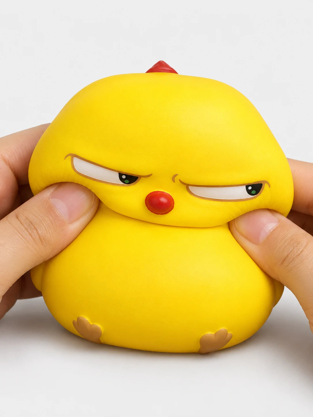 Side-Eye Chicken Slow-Rising Squeeze Toy
