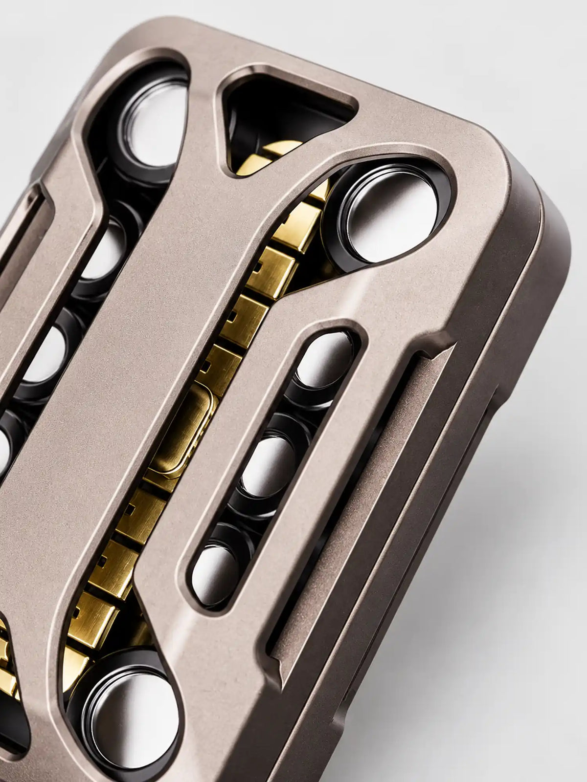 Open-Frame Metal Magnet Slider Fidget Toy