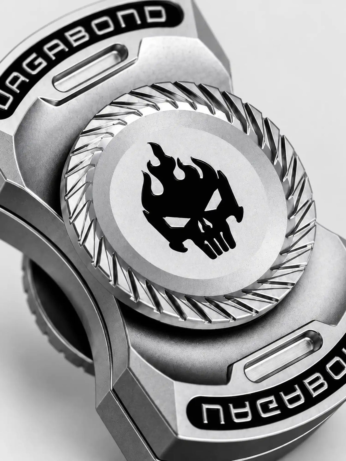 Ghost Skull 3-in-1 Metal Spinner Fidget Toy