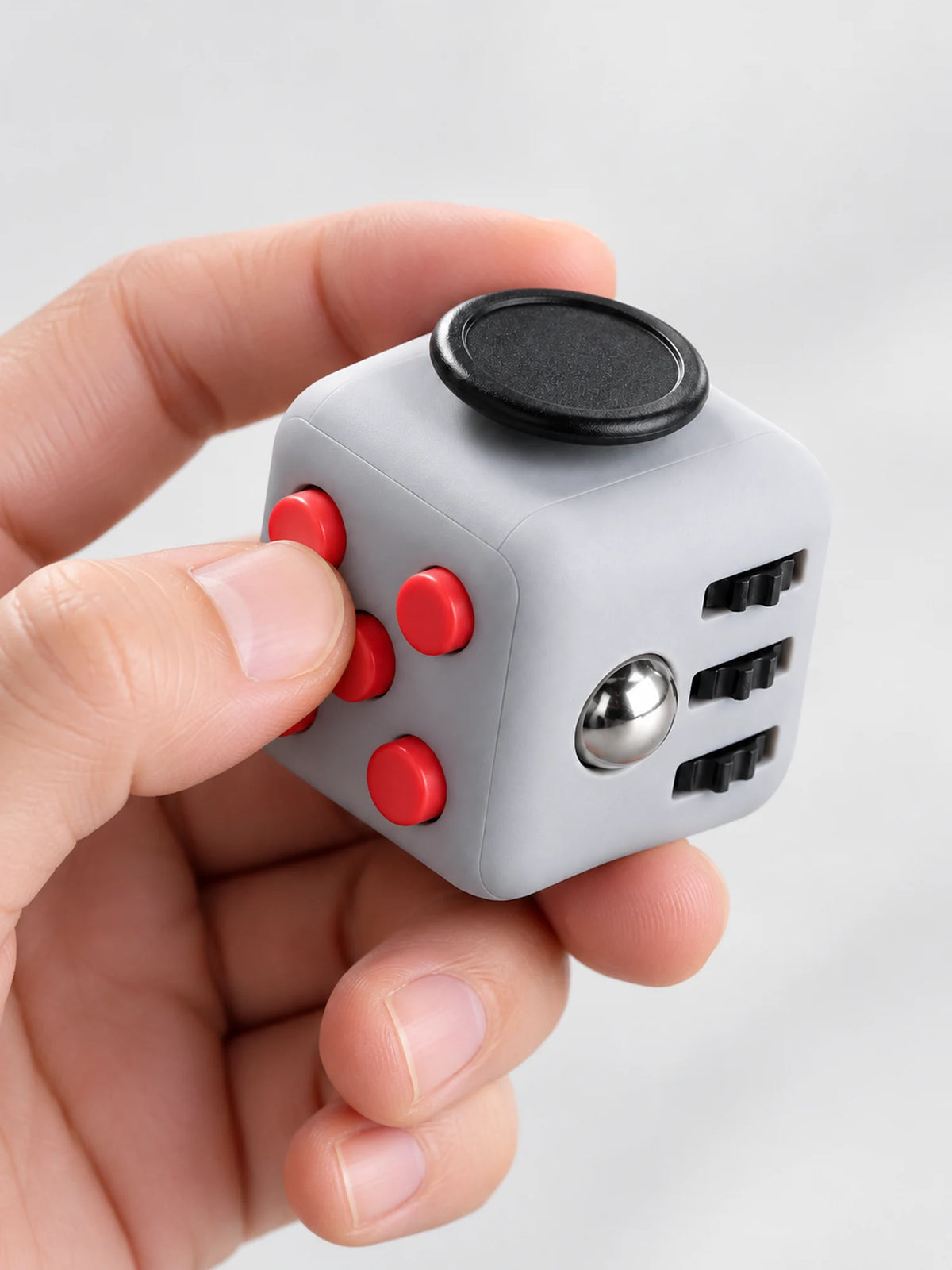 6-Sided Matte Fidget Cube – Pocket Stress Relief Toy