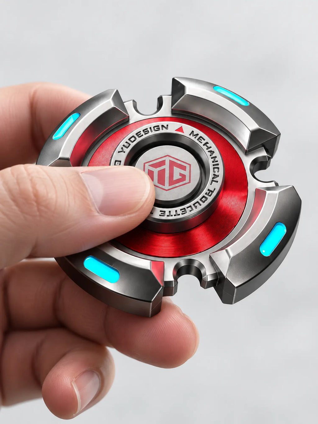 Astral Glow Metal Spinner Fidget Toy
