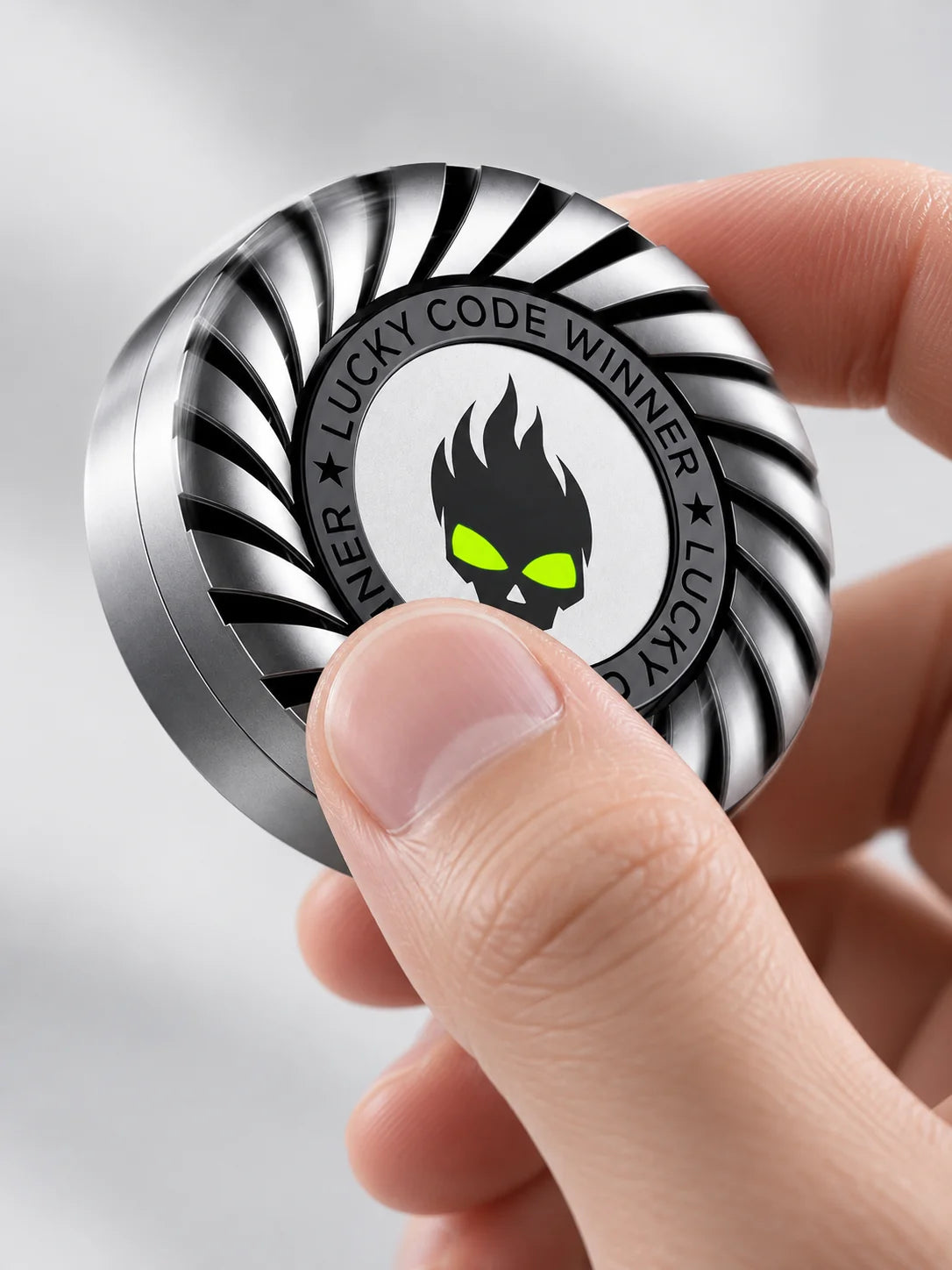 Demon Gear Fidget Spinner Toy – Metal Sensory Fidget Toy