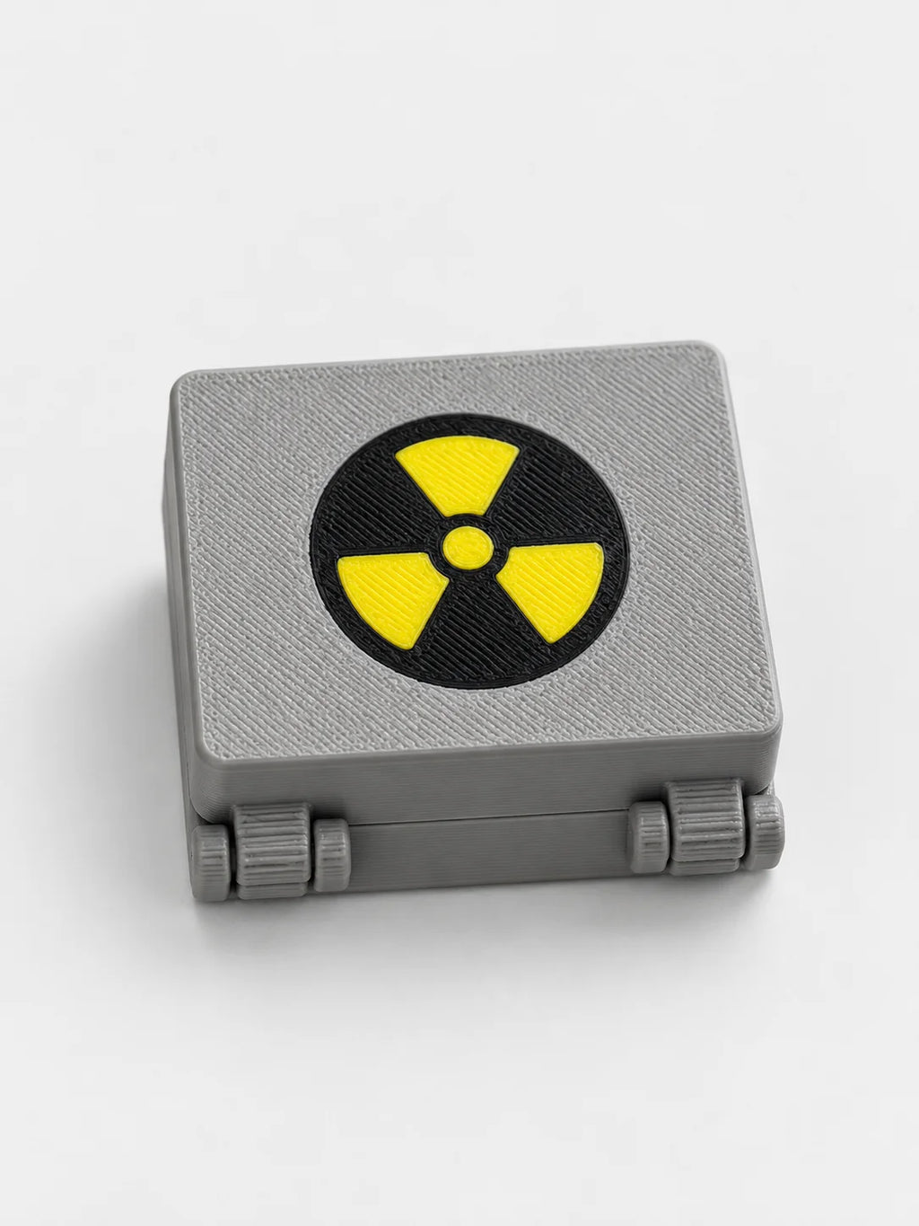 3D Printed Nuclear Button Fidget Toy Desk Decor