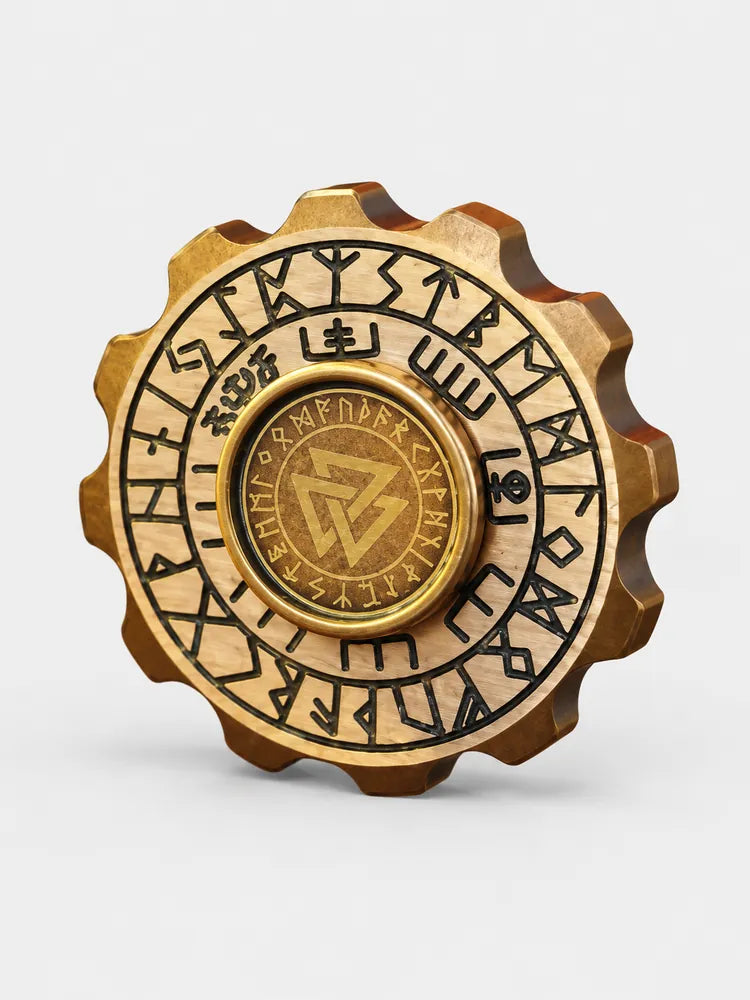 Viking Brass Spinner Fidget Toy