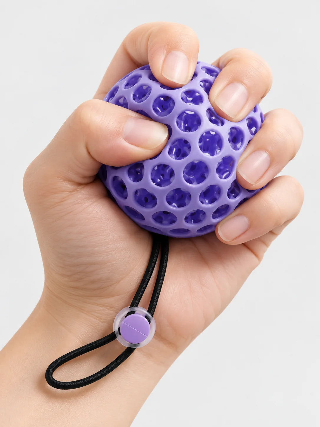 3D Printed Stress Ball Fidget Toy – Tactile Squeeze Ball for Stress Relief