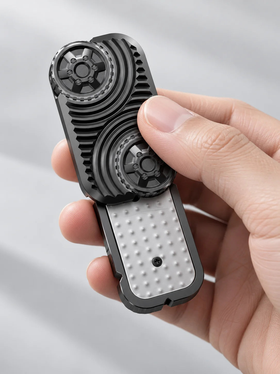 Minimal Stainless Steel Magnetic Fidget Slider