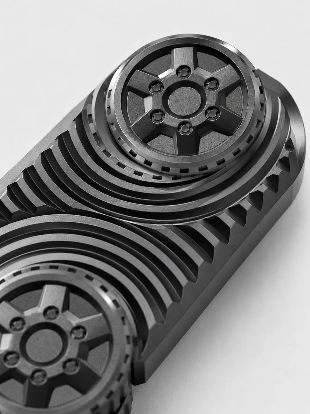 Minimal Stainless Steel Magnetic Fidget Slider