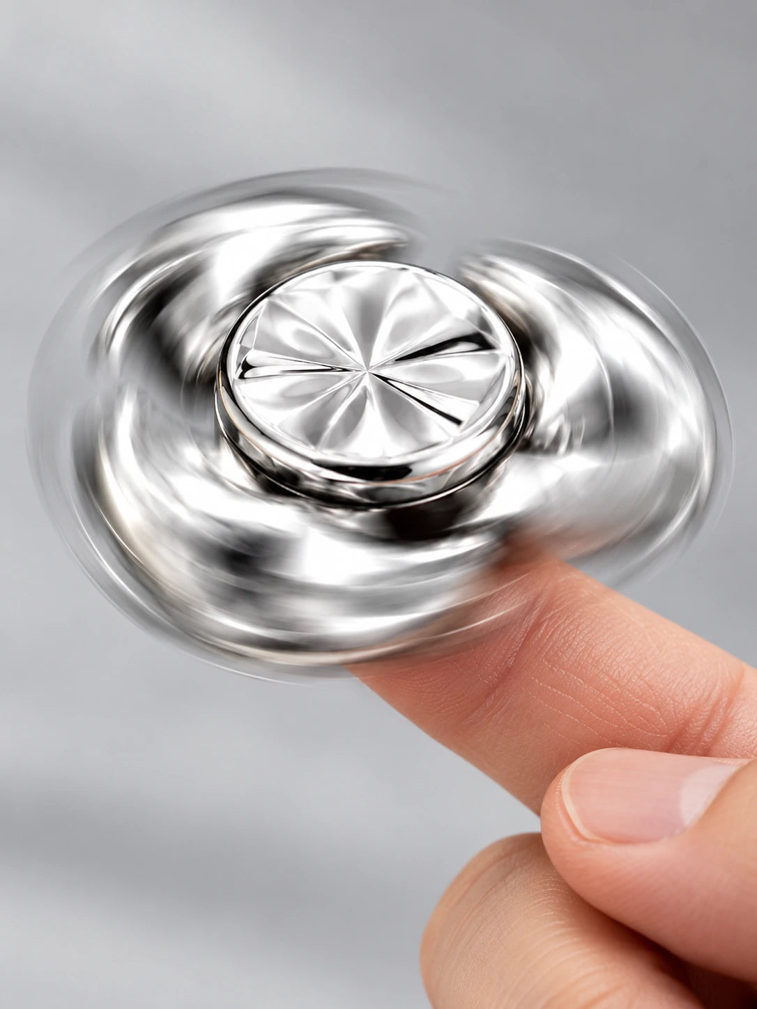 Squid Stainless Steel Fidget Spinner Hand Toy
