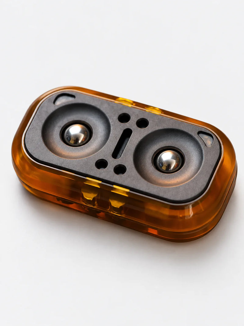 Magnetisk fidget-leksak med uggla och skjutmekanism