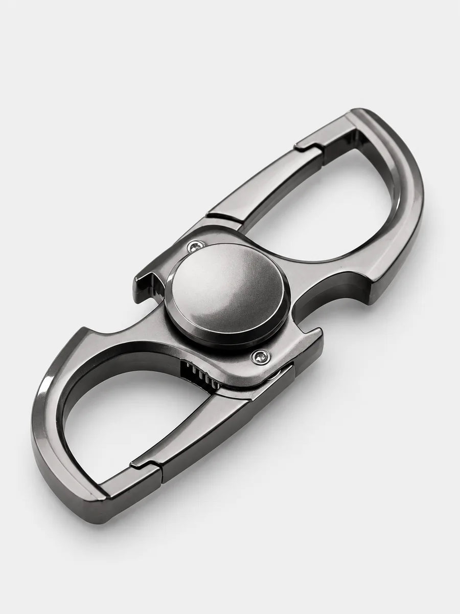 Titanium EDC Fidget Slider Carabiner Stress Relief Toy