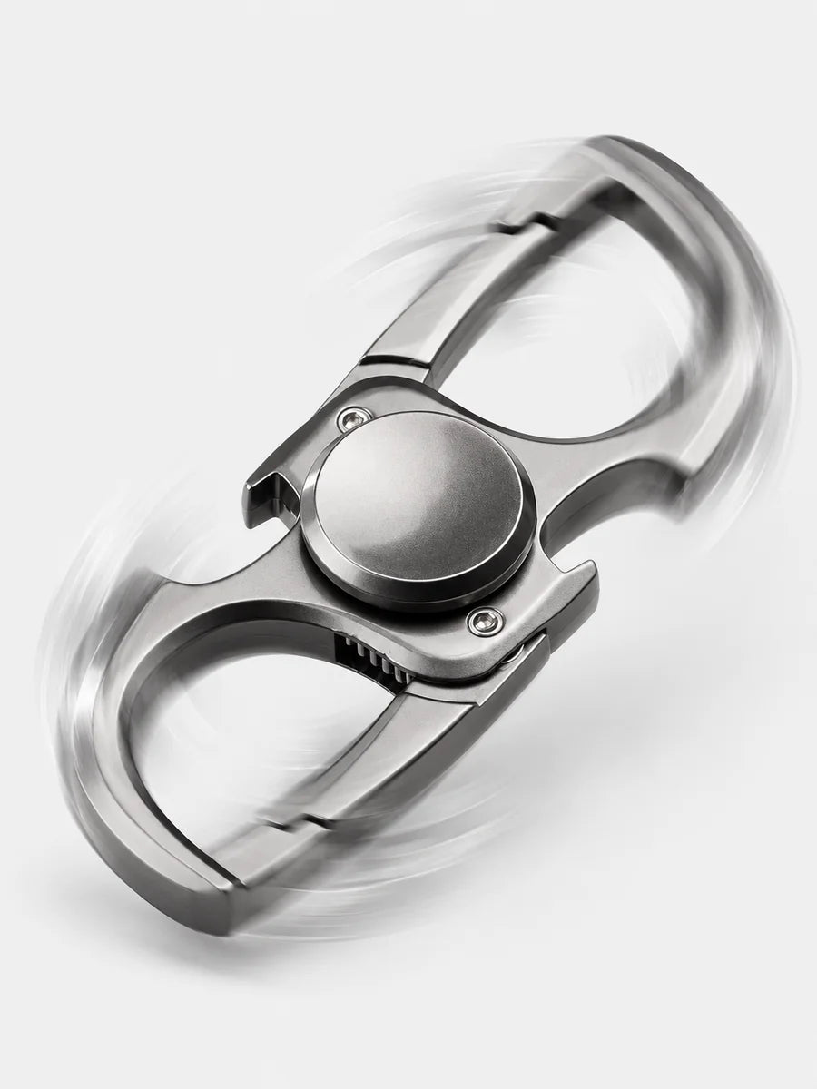 Titanium EDC Fidget Slider Carabiner Stress Relief Toy