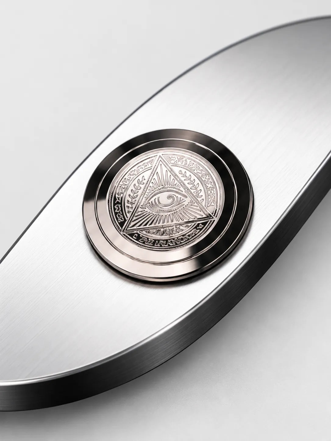Stainless Steel Eye Spinner Fidget Toy
