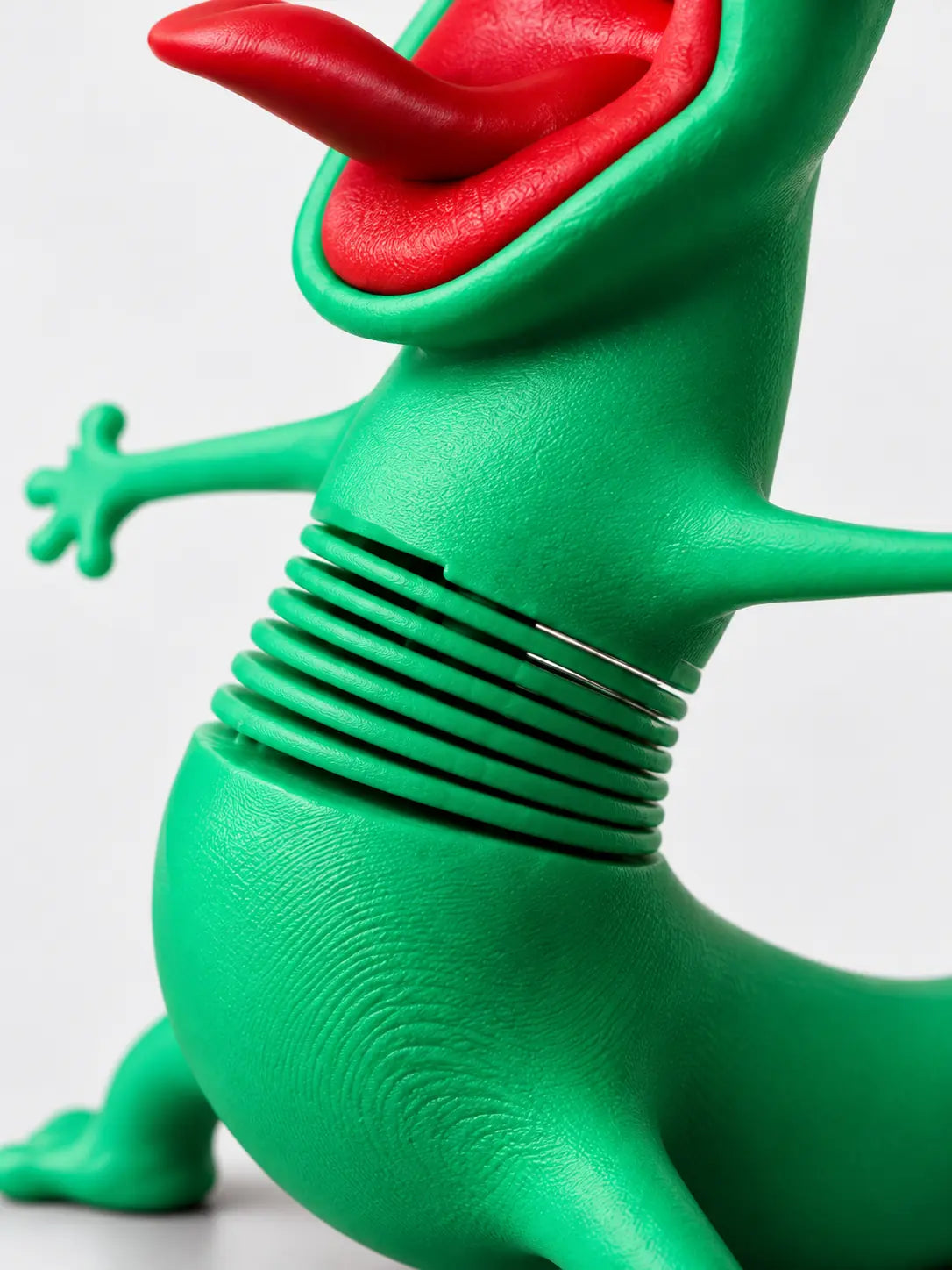 3D Printed Gecko Fidget Toy – Quiet Animal Sensory Desk Toy