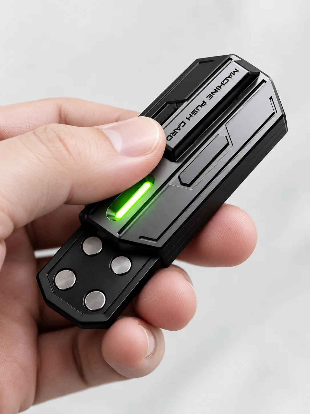Minimal Metal Fidget Slider Clicker Toy