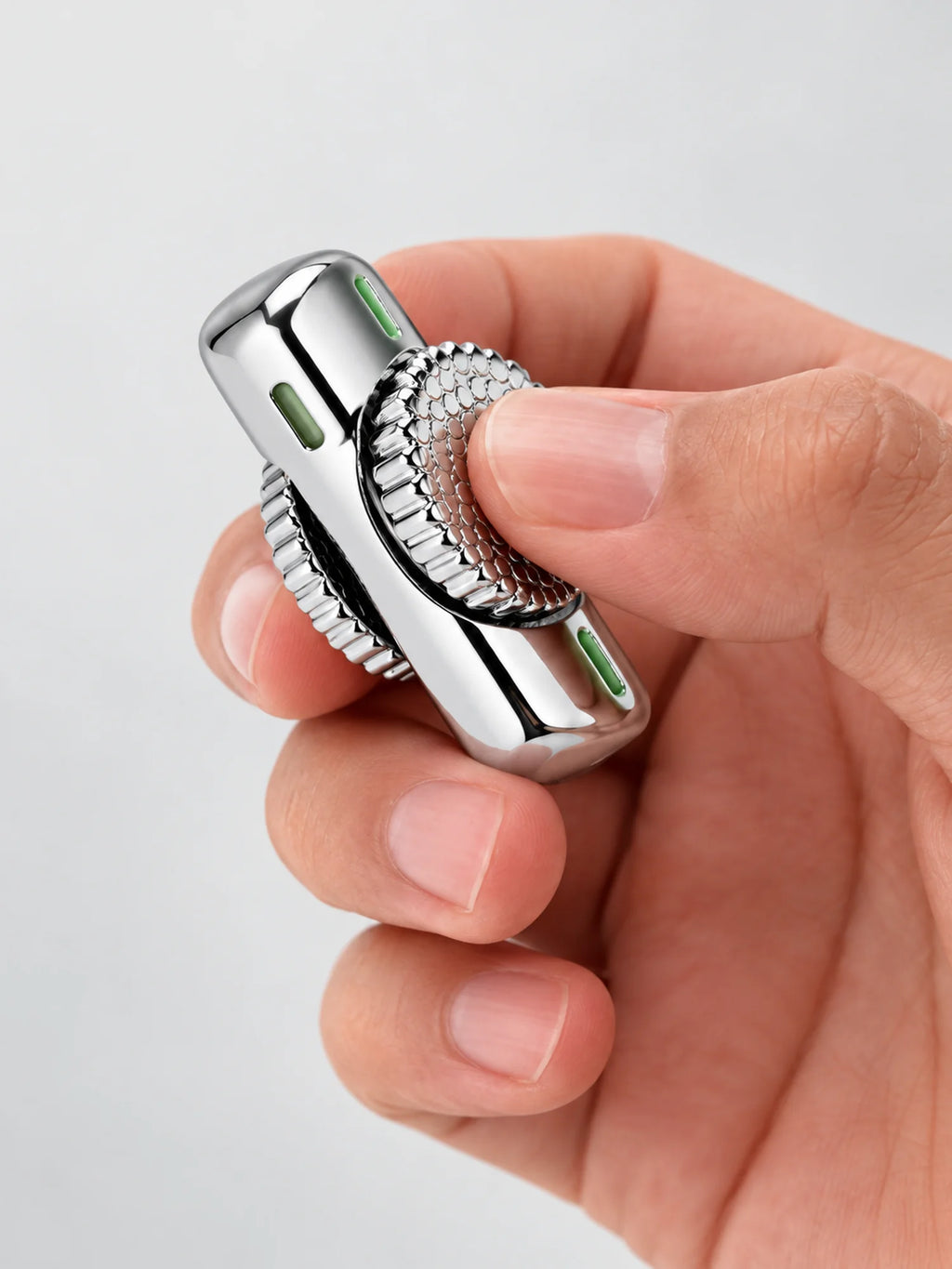 Chrome Orbit Metal Fidget Spinner